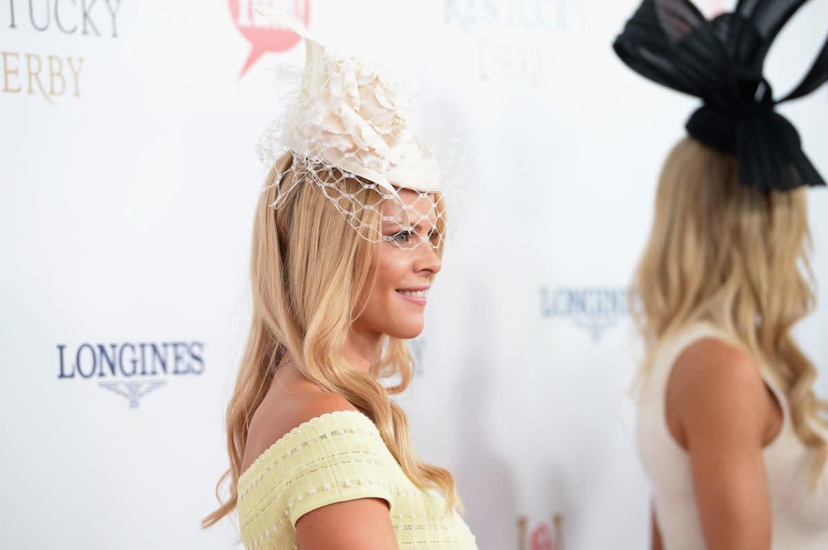 Elin Nordegren at a Kentucky Derby party.