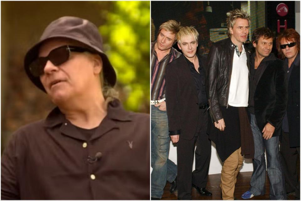 Andy Taylor and Duran Duran (ITV / Getty)