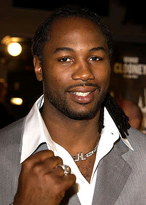 Lennox Lewis at the Westwood premiere of Warner Brothers' Ocean's Eleven