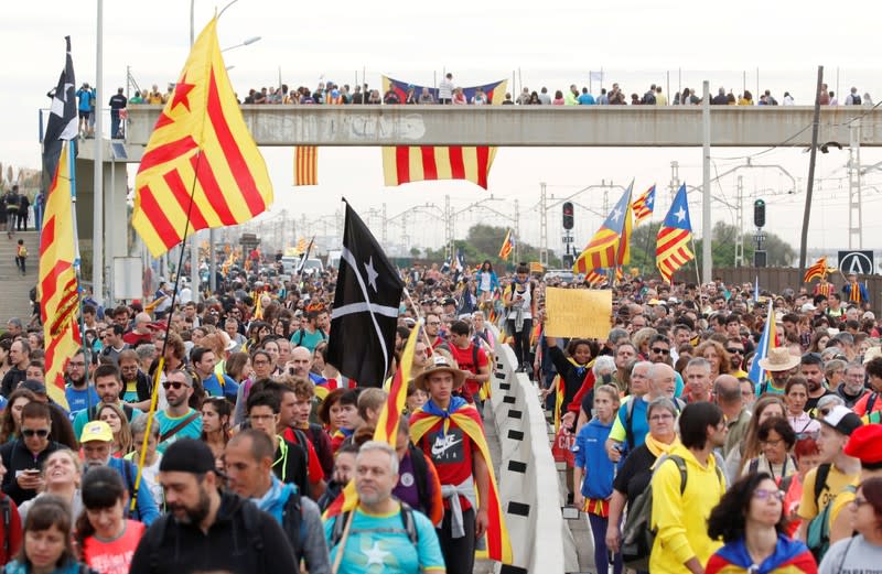 Catalonia's general strike