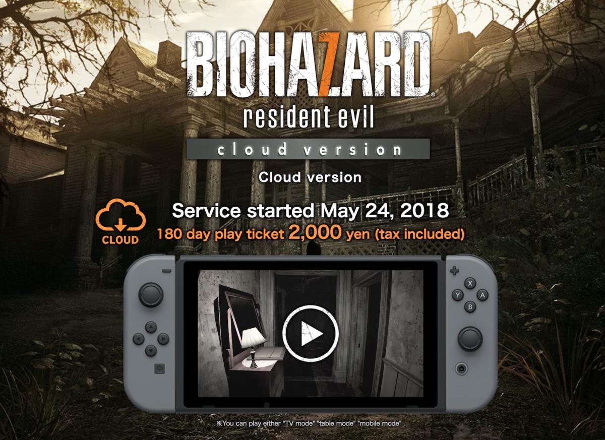 Cloud Versions of Resident Evil Games for the Nintendo Switch Get Release  Date - Cloud Dosage