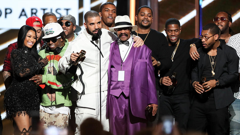 Nicki Minaj, Lil Wayne, Drake and Dennis GrahamBillboard Music Awards, Show, Las Vegas, USA - 21 May 2017