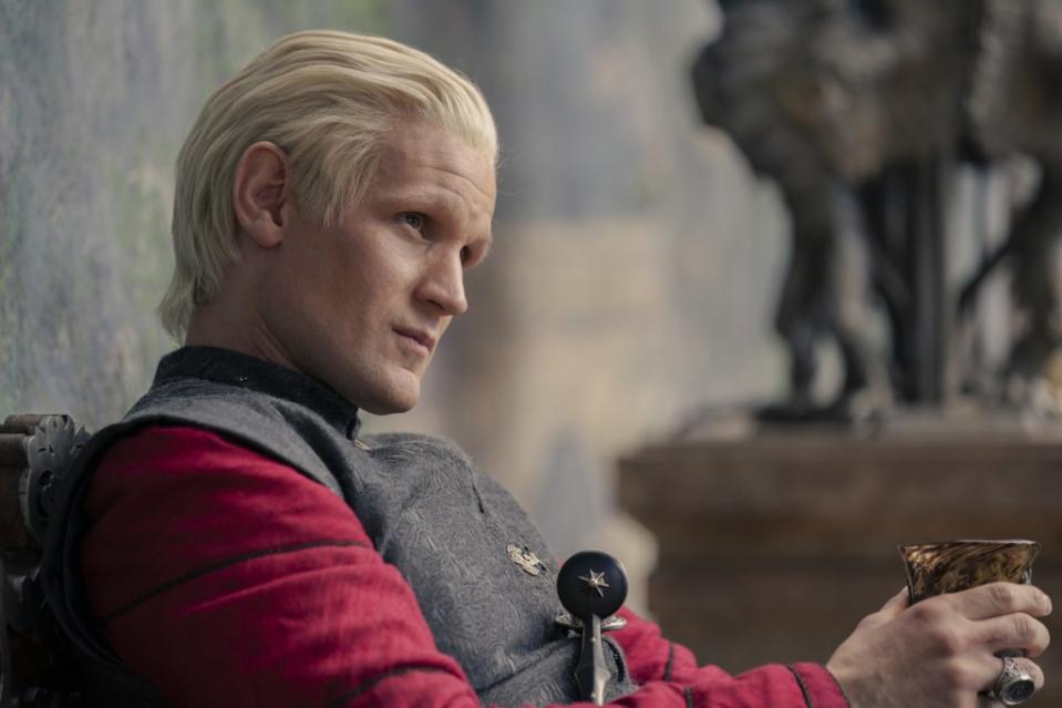 Matt Smith as Daemon Targaryen in “House of the Dragon.” Ollie Upton / HBO