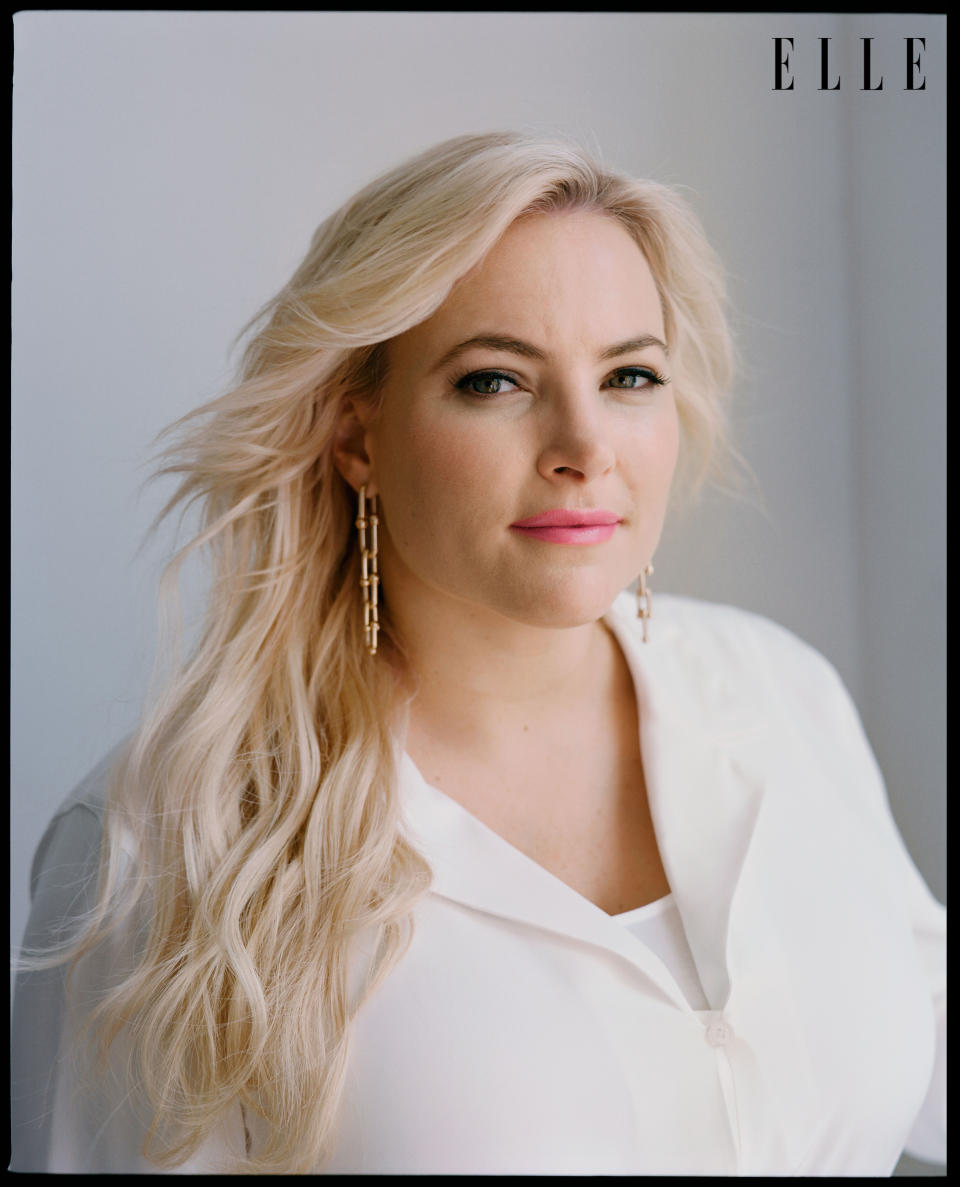 Meghan McCain opened up about her conservative views in a new interview with Elle. (Photo: Celeste Sloman/Elle)