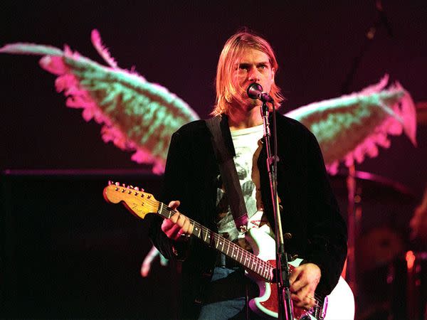 Kurt Cobain of Nirvana