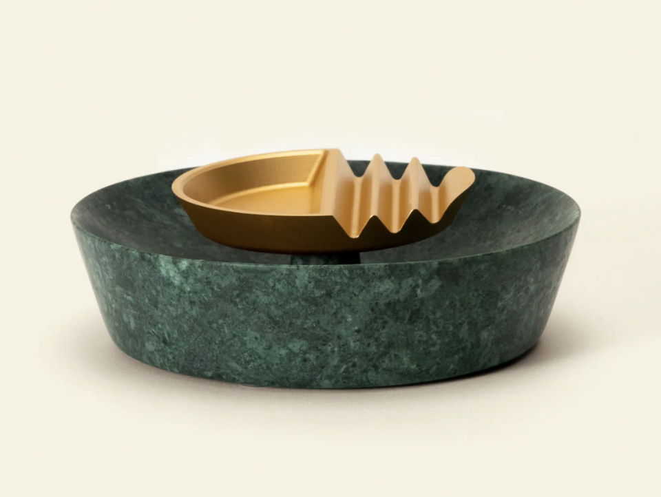 <p><a href="https://www.houseplant.com/products/ridge-ashtray" rel="nofollow noopener" target="_blank" data-ylk="slk:Shop Now;elm:context_link;itc:0;sec:content-canvas" class="link ">Shop Now</a></p><p>Ridge Ashtray</p><p>houseplant.com</p><p>$160.00</p><span class="copyright">Houseplant</span>