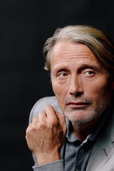 Actor Mads Mikkelson poses for a portrait ahead of his film "The Promised Land,"