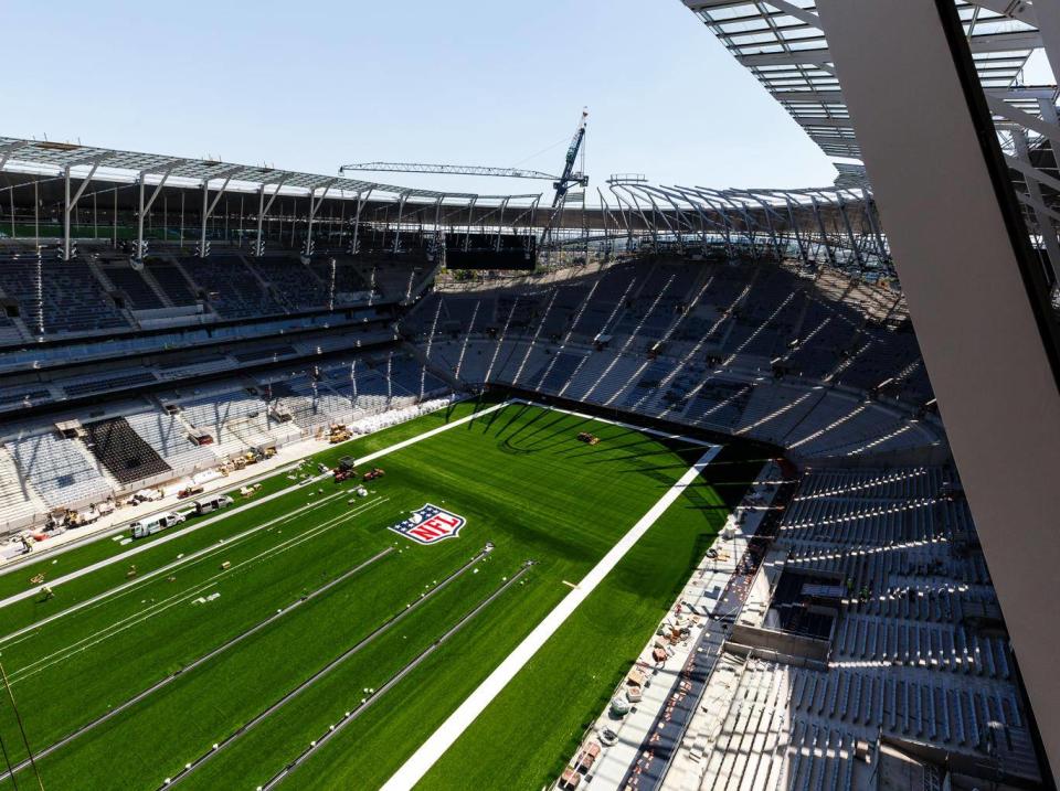 The stadium will also host NFL matches (Getty)