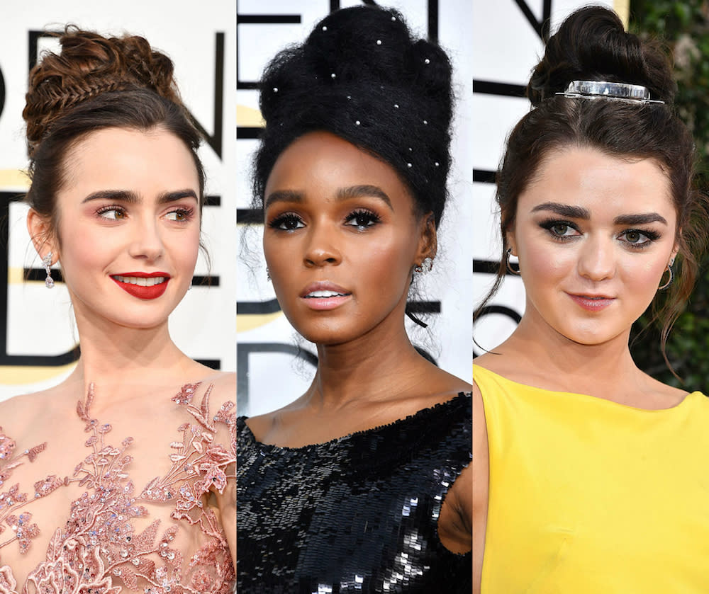 Here are 14 hairstyles from the Golden Globes that will give you all the inspiration you need to change up your look