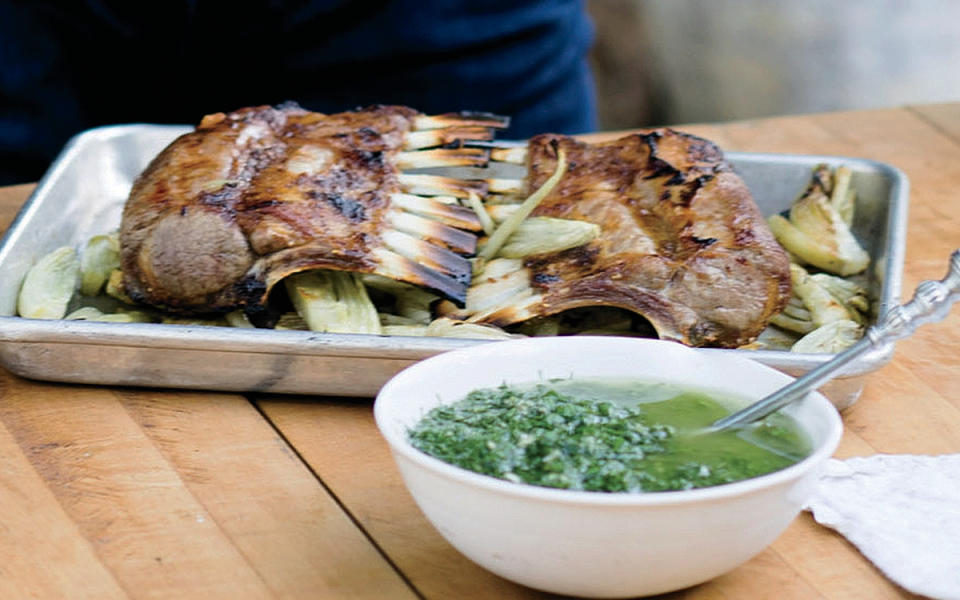 <p>Curtis Stone</p><p>Don't be intimidated by a rack of lamb, you can do it!</p><p><strong>Get the recipe: <a href="https://parade.com/380826/curtisstone/rack-of-lamb/" rel="nofollow noopener" target="_blank" data-ylk="slk:Herb-Crusted Rack of Lamb;elm:context_link;itc:0;sec:content-canvas" class="link ">Herb-Crusted Rack of Lamb</a></strong></p>