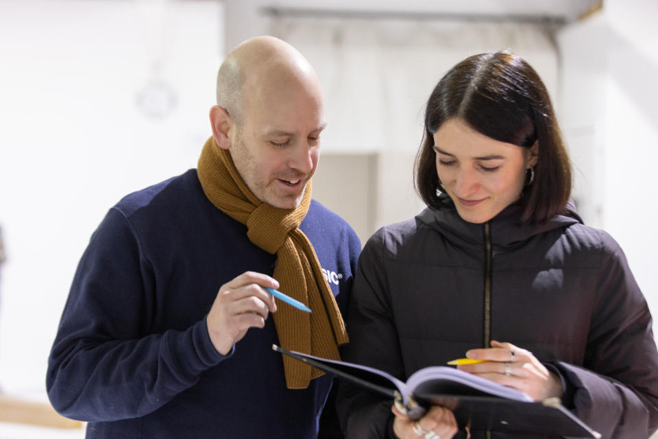 Director Robert Haste and associate director Elia Schofield