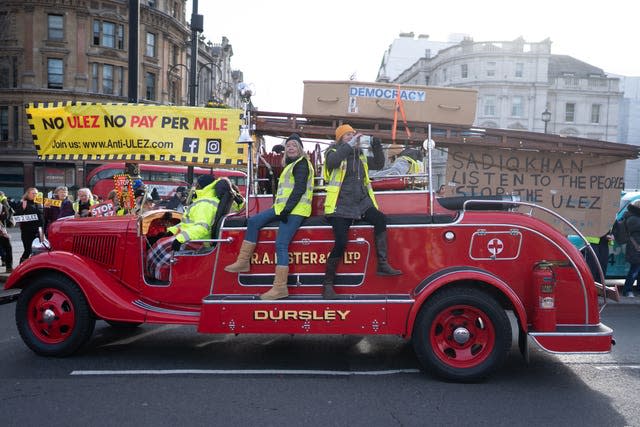 Anti-Ulez protest