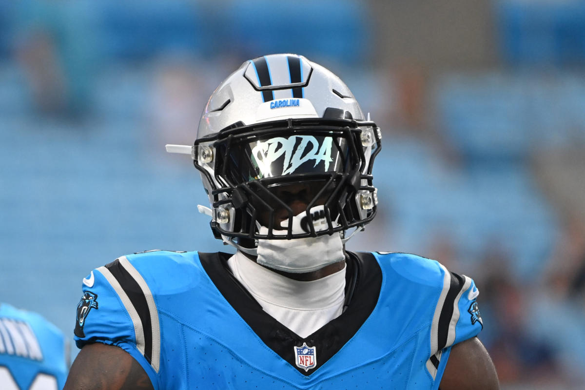 Brian Burns says contract talks with Panthers on hold, focusing on football  instead of extension 