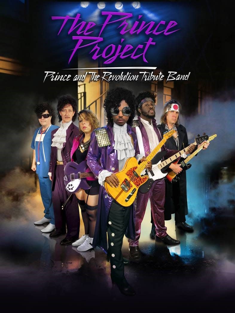 A Prince tribute band will perform at 7:30 p.m. Saturday at the Jackson Amphitheatre in Jackson Township. Tickets, $10 for general admission and $20 VIP, are available online through the venue.