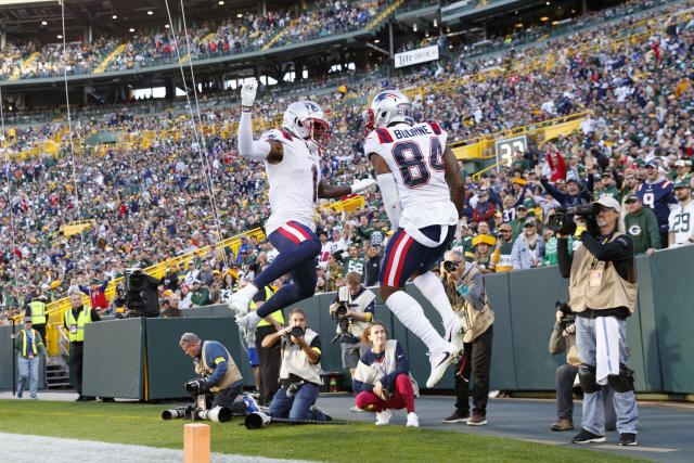 Why was the Patriots game delayed today?