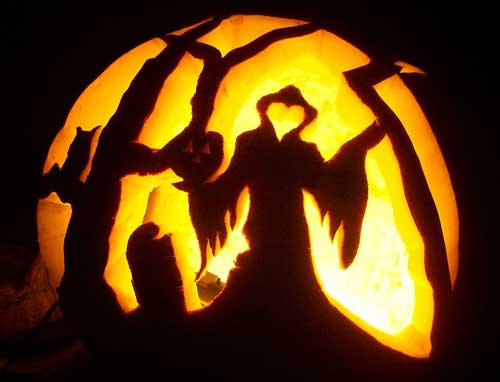 Grim Reaper Pumpkin