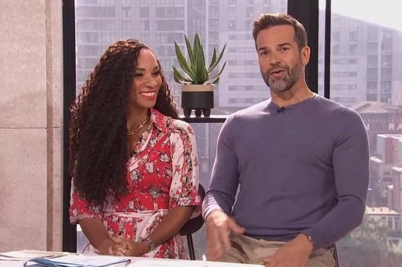 Michelle Ackerley and Gethin Jones