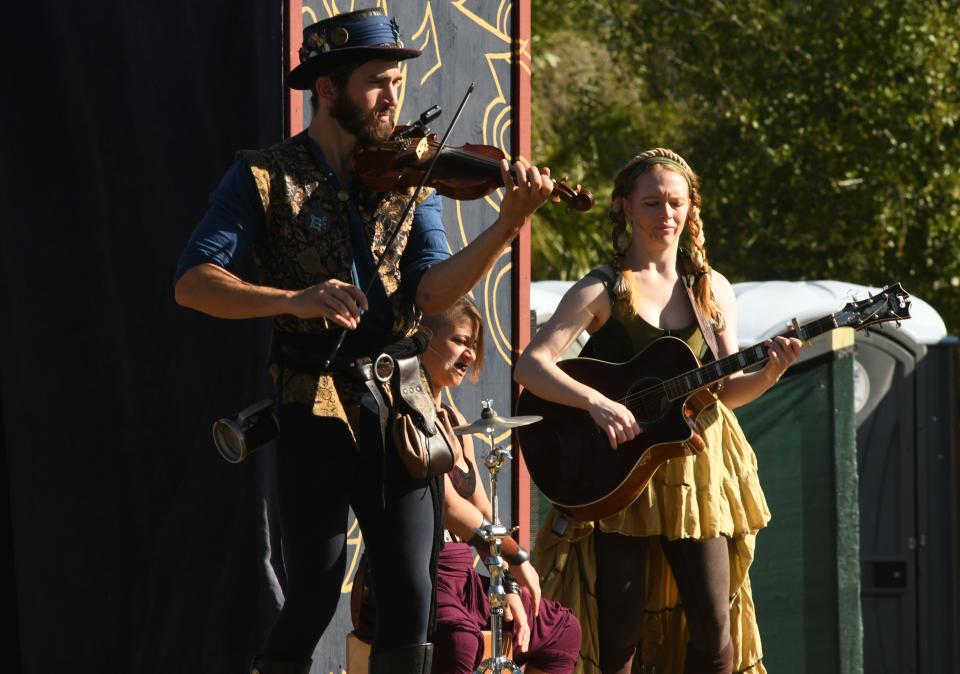 Music the Gathering will perform at the 2024 Brevard Renaissance Fair in Wickham Park.