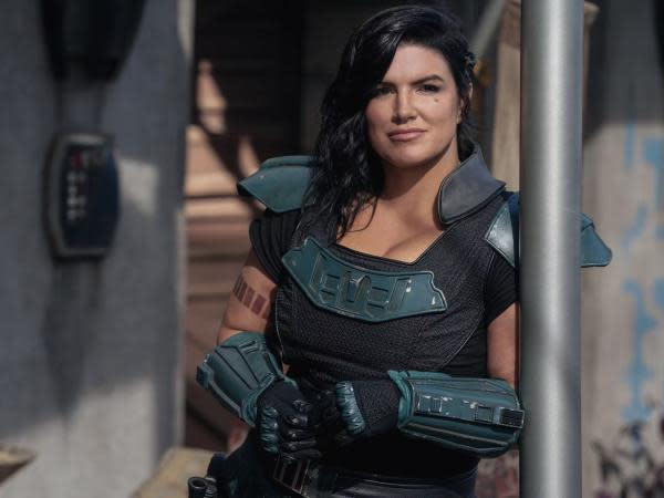 Gina Carano en The Mandalorian