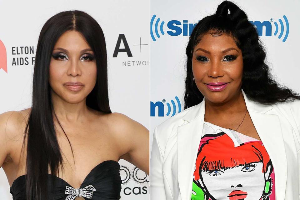 <p>Dia Dipasupil/WireImage; Slaven Vlasic/Getty</p> Toni Braxton in March 2024; Traci Braxton in April 2019