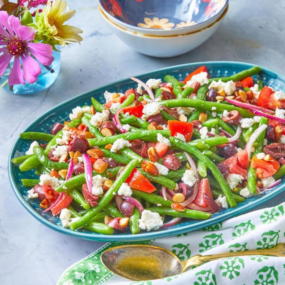 healthy salad recipes green bean
