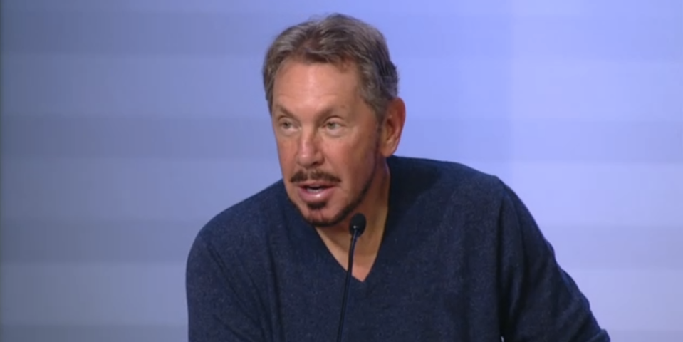 Oracle-Mitgründer Larry Ellison ist jetzt Centimilliardär.