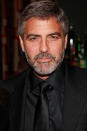 Clooney's beard makes a comeback in 2009.