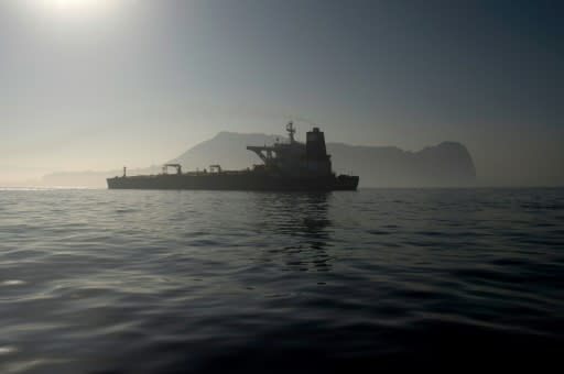 Washington issued strong protests last month when authorities in the British overseas territory of Gibraltar released an Iranian supertanker they had detained for six weeks on suspicion of sanctions-busting
