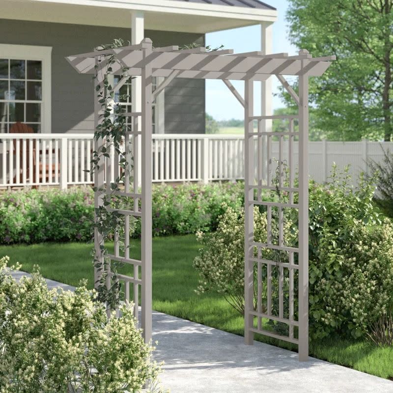 14) White Reinhold Vinyl Arbor