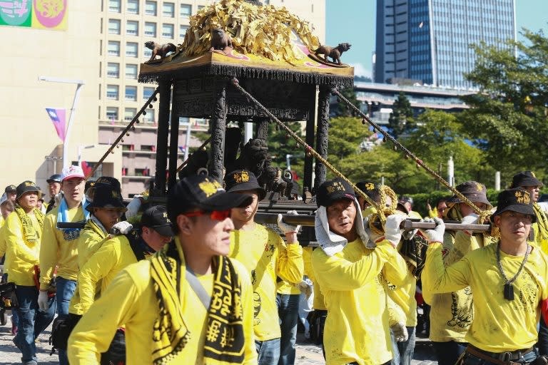 新港奉天宮金虎將軍威風凜凜、氣勢洶洶的氣場，總讓現場的人嘆為觀止。（圖／保庇NOW資料圖）