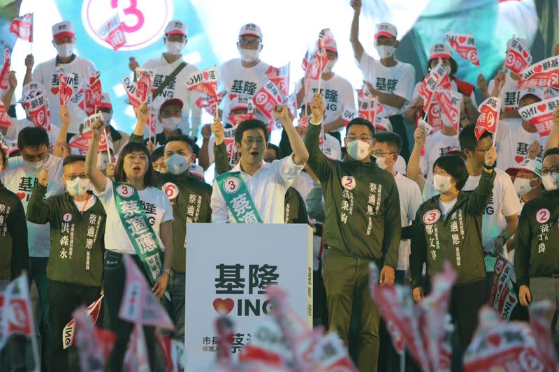 基隆市長候選人蔡適應已深耕基隆20多年。 （圖／蔡適應競辦提供）