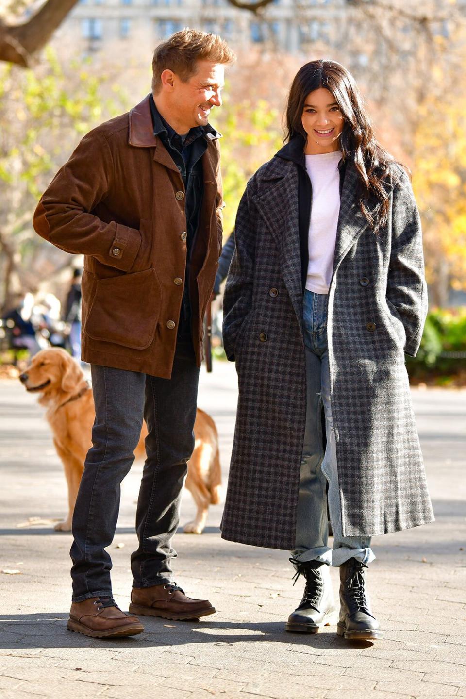 Jeremy Renner and Hailee Steinfeld