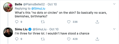 Liu replied that “he wouldn’t stand a chance” facing those criteria. (Screengrab from Twitter)