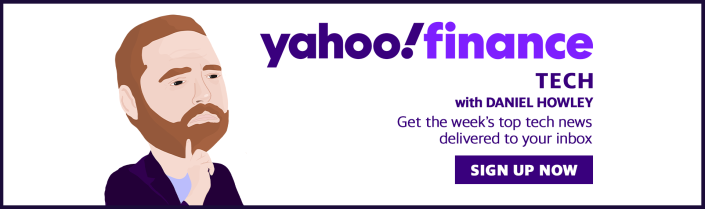 Sign up for Yahoo Finance Tech newsletter
