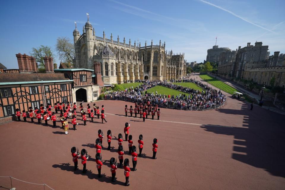 The Queen made Windsor Castle her permanent residence last year (PA Wire)