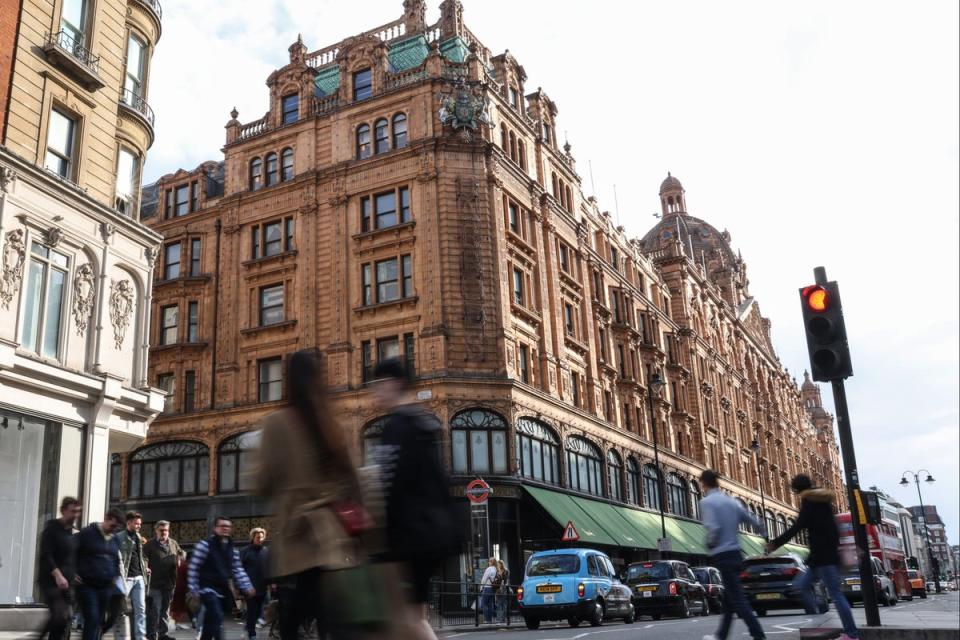 Harrods (pictured)  (Getty Images)