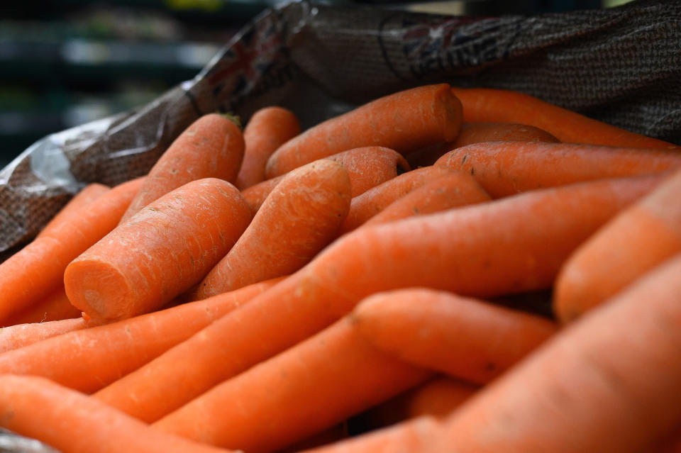 <em>Shoppers are reportedly passing off carrots as avocados at self-service tills in order to steal them (Picture: PA)</em>