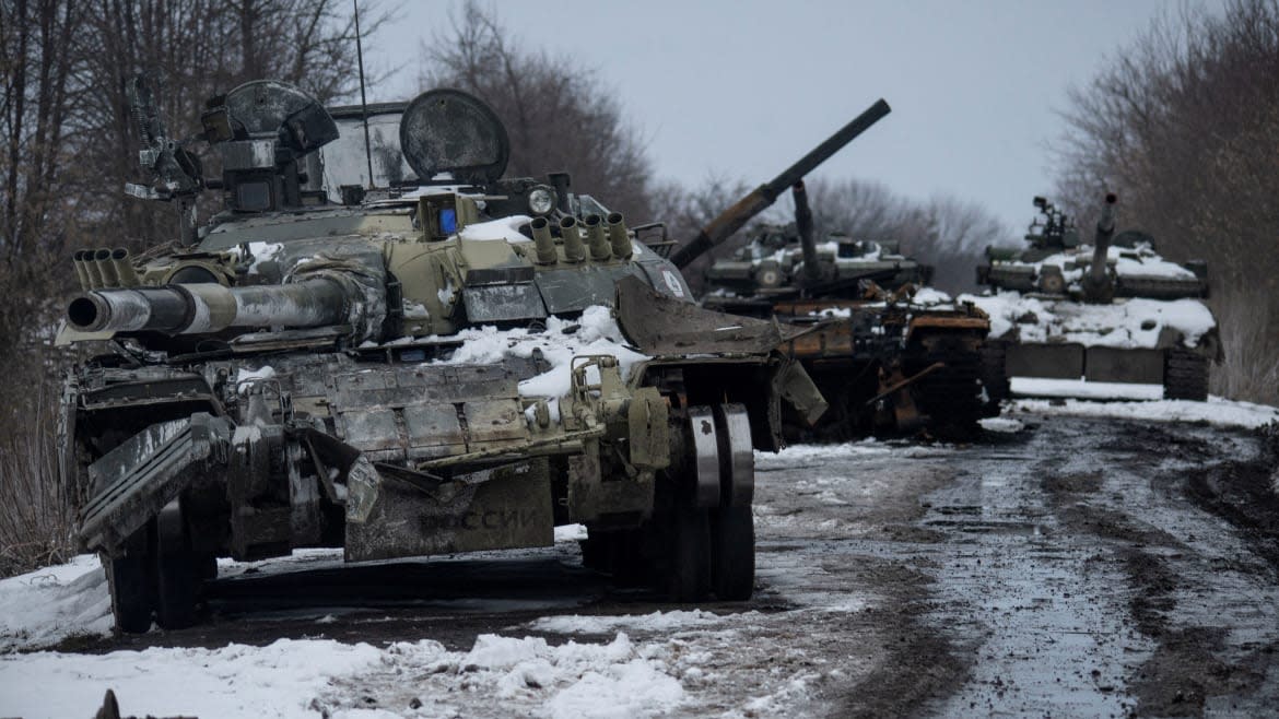 Irina Rybakova/Press Service of the Ukrainian Ground Forces/Handout via Reuters