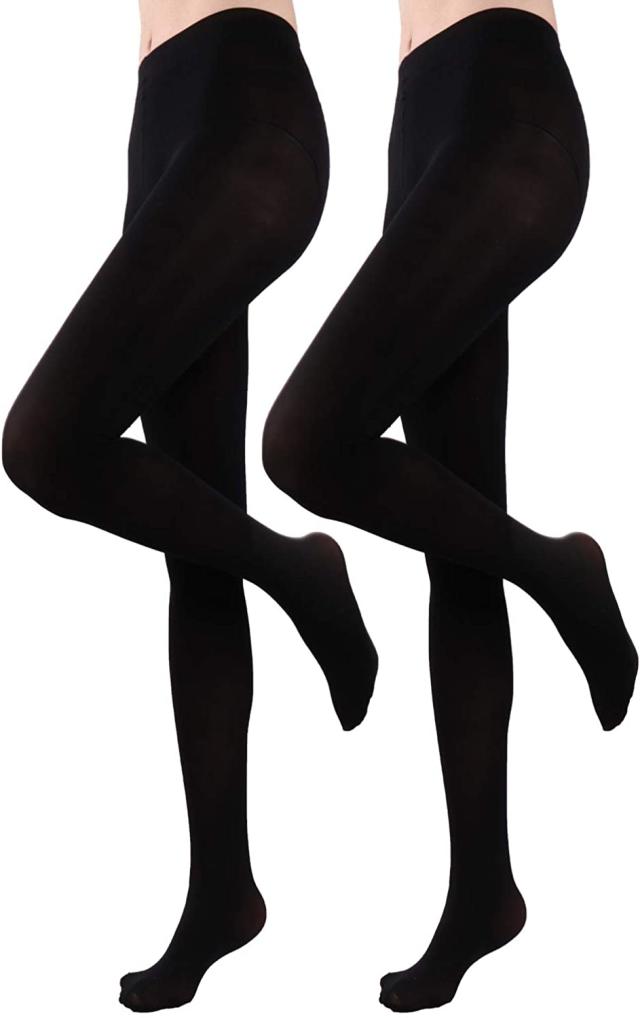 HeyUU Soft & Stretrchy Colorful Tights 80 Denier Semi Opaque Full-footed Pantyhose for Women 