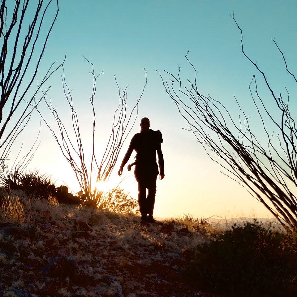 The cover art for singer-songwriter Neil Michael Anderson's award winning single, "What's your truth?" based on T or C, New Mexico. Anderson received the Best Music Production award at the 2024 New Mexico Music Awards on May 17.