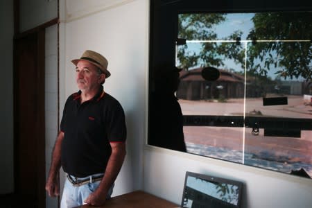 Adecio Piran, a local journalist who first reported the story about the "Day of Fire" in Amazonia, is pictured in Novo Progresso