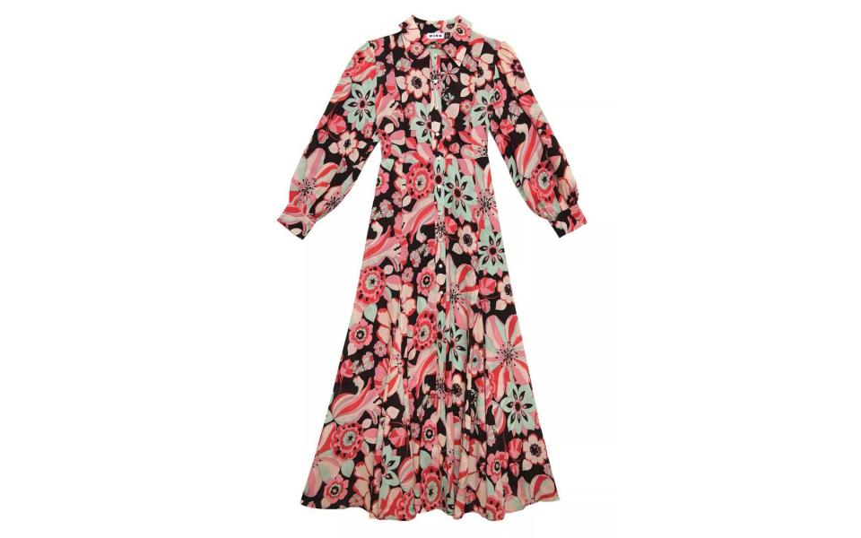 Viscose dress, £265, Rixo