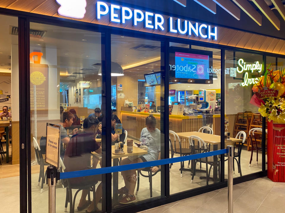 Parkway Parade New Corner — Pepper Lunch