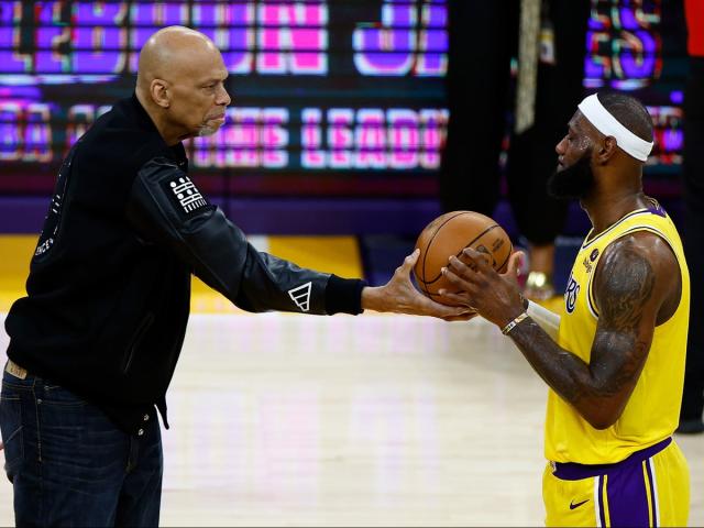 LeBron James surpasses Kareem Abdul-Jabbar to become NBA's all-time leading  scorer