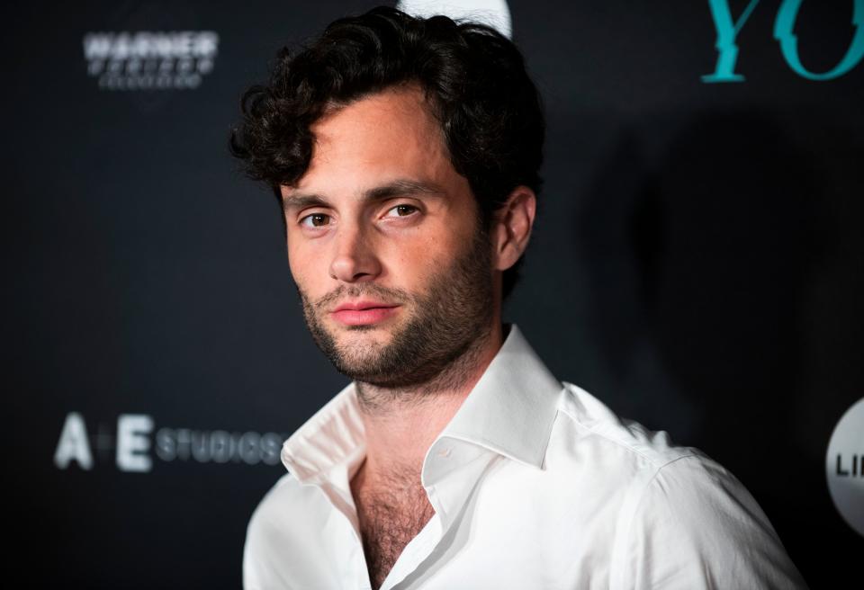 Age has nothing on Penn Badgley, as the 33-year-old looks like he is aging backwards in this photo. 