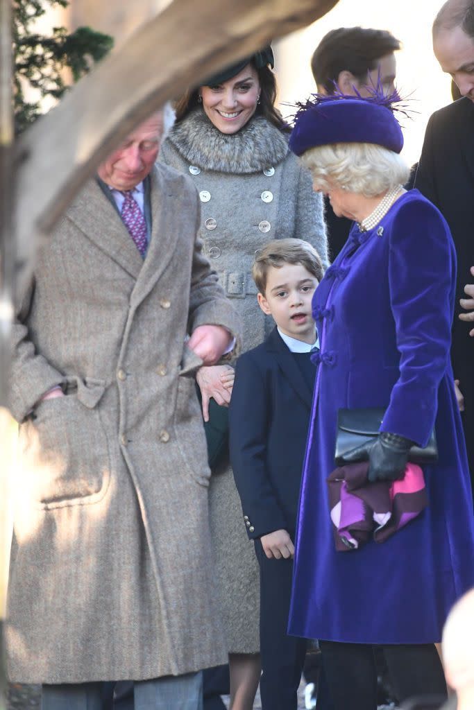 See All the Best Photos the Royal Family Attending Church on Christmas Day