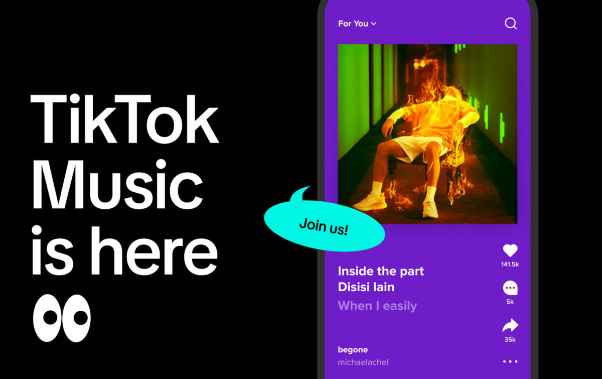 TikTok expands its music streaming service test to Australia, Mexico and Singapore - engadget.com