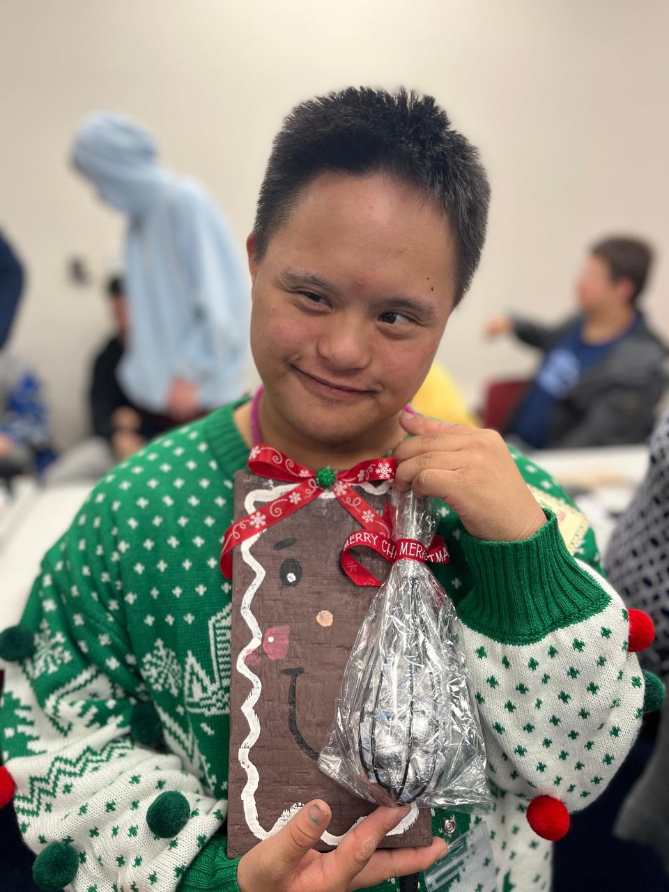 Special education students from across the county participated in the eighth annual Holiday Boutique at San Joaquin County Office of Education on Thursday, Dec. 7, 2023.