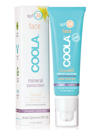 # 4: Coola Face SPF 30 Matte Finish Tint Mineral