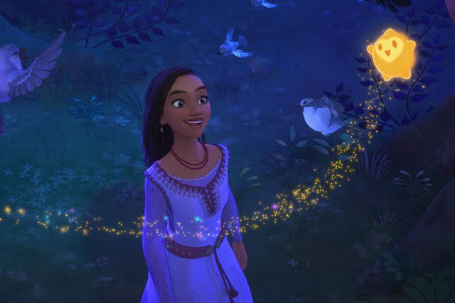 <p>Disney</p> Asha, voiced by Ariana DeBose, in Disney's <em>Wish</em> (2023)